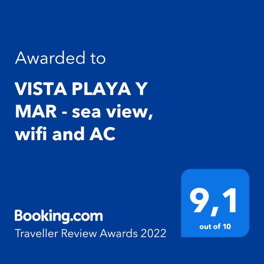 멜레나라 Vista Playa Y Mar - Sea View, Wifi And Ac 아파트 외부 사진