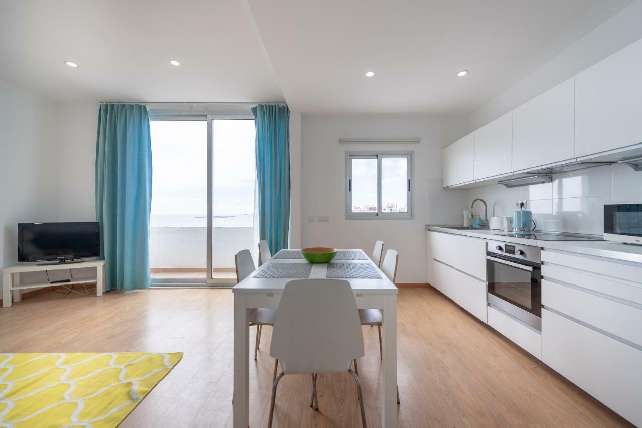멜레나라 Vista Playa Y Mar - Sea View, Wifi And Ac 아파트 외부 사진